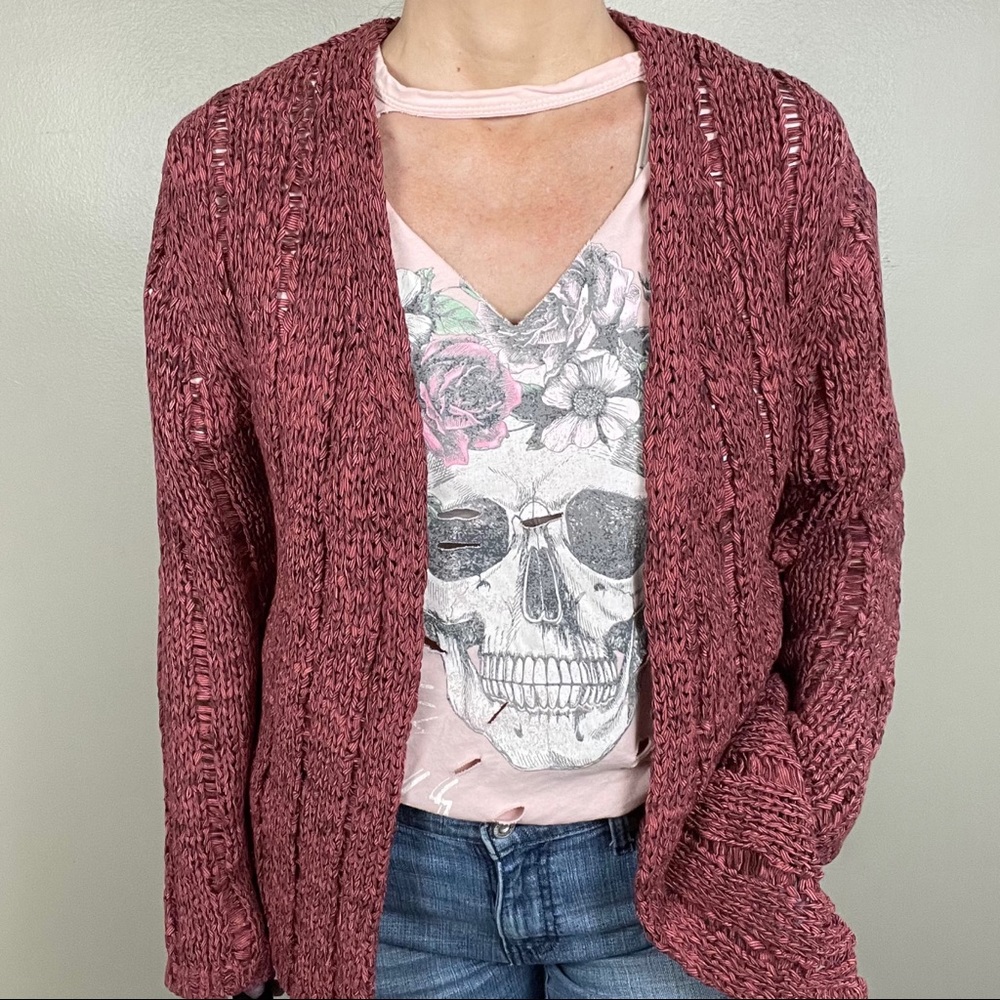 Pira Cardigan in Pink, Size M